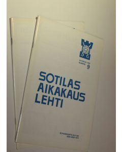 käytetty teos Sotilasaikakauslehti 9-10/1983 : Upseeriliiton julkaisu