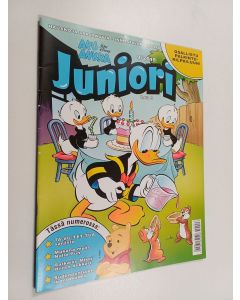 Kirjailijan Walt Disney käytetty teos Aku Ankka juniori 9/2019