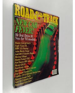 käytetty kirja Road & track 1992 vol 44, number 3