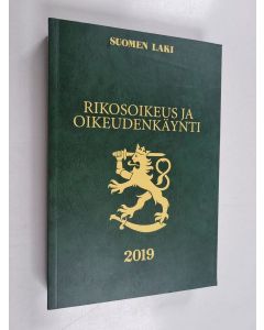 käytetty kirja Rikosoikeus ja oikeudenkäynti 2019