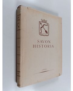 Kirjailijan Martti Ruuth käytetty kirja Savon historia 1 osa : esihistoria ja keskiaika