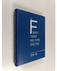käytetty kirja The Finnish timber and paper directory 1994-95