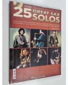 Kirjailijan Eric J. Morones käytetty kirja 25 Great Sax Solos