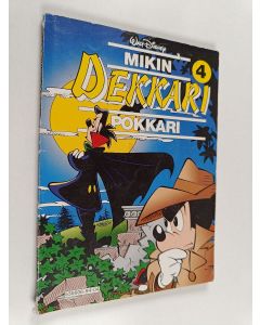 Kirjailijan Walt Disney käytetty kirja Mikin dekkaripokkari 4