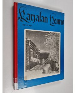 käytetty kirja Karjalan heimo vuosikerta 1973 (1-12)
