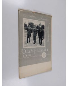 käytetty teos Olympialaiset 1928 vihko 10