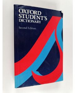 Kirjailijan Albert Sydney Hornby käytetty kirja Oxford student's dictionary of current English