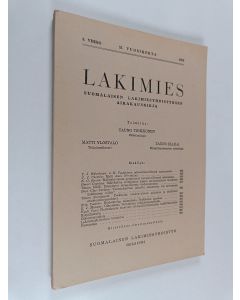 käytetty kirja Lakimies 1955 - 8. vihko