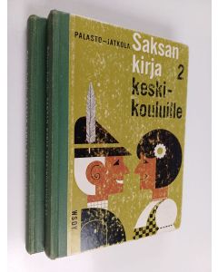 Kirjailijan Taina Palasto käytetty kirja Saksan kirja keskikouluille 1-2