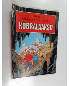 Kirjailijan Herge käytetty kirja Kobralaakso