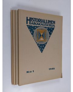 Tekijän Jalmari Jaakkola  käytetty kirja Historiallinen aikakauskirja vuosikerta 1946 (nrot 1-4)