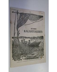 käytetty kirja Suomen kalastuslehti n:o 5/1934