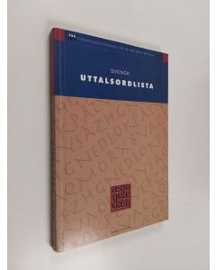 käytetty kirja Svensk uttalsordlista