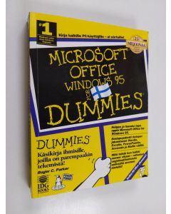 Kirjailijan Roger C. Parker käytetty kirja Microsoft Office Windows 95 for dummies