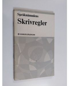 käytetty kirja Skrivregler