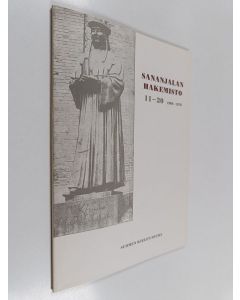 käytetty kirja Sananjalan hakemisto, 11-20 (1969-1978)