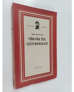 Kirjailijan Boris Pasternak käytetty kirja Försök till självbiografi