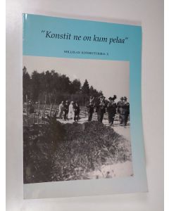 Kirjailijan Heikki Mantere käytetty kirja Hollolan kotiseutukirja X "Konstit ne on kum pelaa"