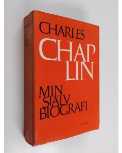 Kirjailijan Charles Chaplin käytetty kirja Min självbiografi