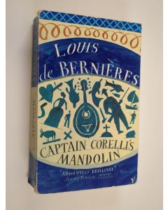 Kirjailijan Louis de Bernieres käytetty kirja Captain Corelli's Mandolin