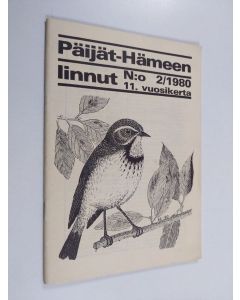 käytetty teos Päijät-Hämeen linnut 2/1980