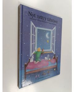 Kirjailijan Marcus Pfister käytetty kirja Nyt syttyy tähtöset : kaksitoista Marcus Pfisterin kuvittamaa kehtolaulua