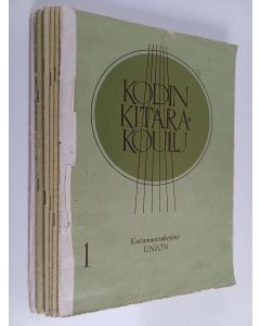 Kirjailijan Otto Ehrström käytetty teos Kodin kitarakoulu 1-8