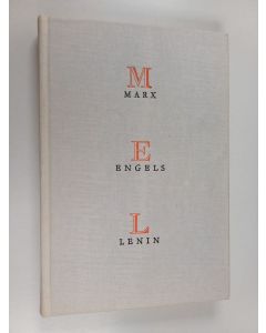 Kirjailijan Karl Marx & Friedrich Engels ym. käytetty kirja Nainen, perhe ja yhteiskunta