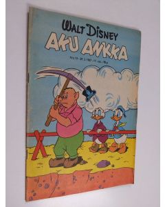 Kirjailijan Walt Disney käytetty teos Aku Ankka 13/1967