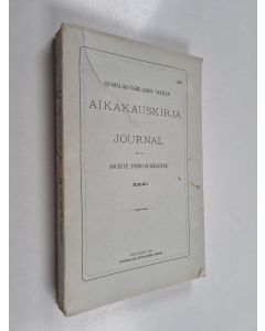 Kirjailijan U. T. Sirelius käytetty kirja Suomen kansanpukujen historia