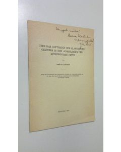 Kirjailijan Yrjö O. Lehtinen käytetty kirja Uber das Auftreten des elastischen Gewebes in den Augenlidern der menschlichen Feten