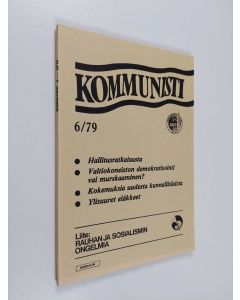 käytetty kirja Kommunisti 6/1979