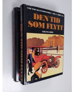 Kirjailijan Erling Bjöl käytetty kirja Vår tids Kulturhistoria Del 1 : Före 1914 : Den tid som flytt ; Vår tids Kulturhistoria Del 2 : 1914-1945 : De onda åren