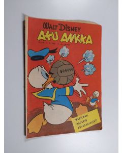 Kirjailijan Walt Disney käytetty teos Aku Ankka 40/1962