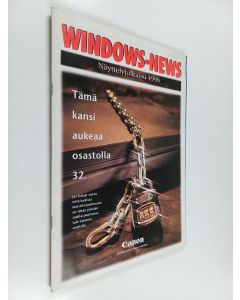 käytetty teos Windows-news : näyttelyjulkaisu 1996