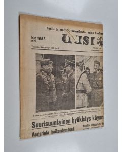 käytetty teos Uusi Aura N:o 18566 (tiistaina kesäkuun 30.pnä 1942)