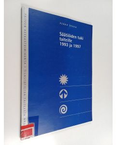 Kirjailijan Pekka Oesch käytetty kirja Säätiöiden tuki taiteille 1993 ja 1997