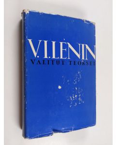 Kirjailijan V. I. Lenin käytetty kirja Valitut teokset 4