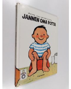Kirjailijan Guido van Genechten käytetty kirja Jannen oma potta