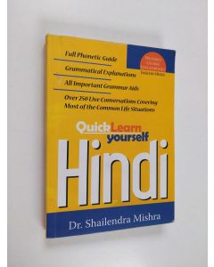 Kirjailijan Shailendra Mishra käytetty kirja QuickLearn yourself Hindi