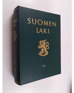 käytetty kirja Suomen laki 1985 osa 1