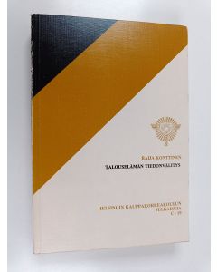 Kirjailijan Raija Konttinen käytetty kirja Talouselämän tiedonvälitys