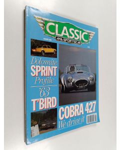 käytetty kirja Classic And Sportscar January 1990
