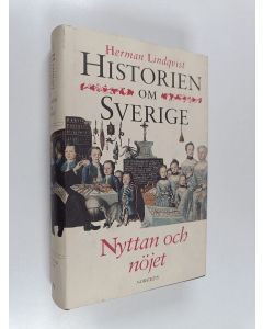 Kirjailijan Herman Lindqvist käytetty kirja Nyttan och nöjet