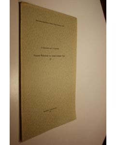 Kirjailijan G. Nordström käytetty kirja Finnische Wiederfunde im Ausland beringter Vögel III