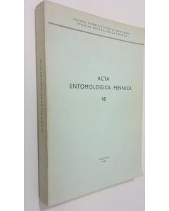 Kirjailijan Jouko Kaisila käytetty kirja Acta entomologica Fennica 18 - Immigration und Expansion der Lepidopteren in Finnland in den Jahren 1869-1960