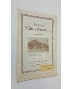 käytetty teos Suomen lähetyssanoma n:o 1 tammikuu 1934