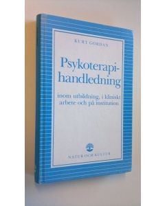 Kirjailijan Kurt Gordan käytetty kirja Psykoterapihandledning inom utbildning, i kliniskt arbete och på institution