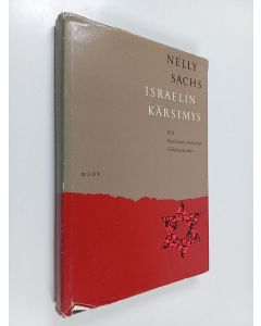 Kirjailijan Nelly Sachs käytetty kirja Israelin kärsimys
