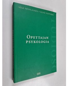 Kirjailijan Vesa Nevalainen käytetty kirja Opettajan psykologia